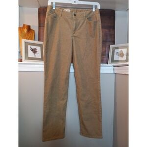 Brooks Brothers Womens Beige Straightleg‎ Corduroy Pants Size 10